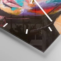 Esfera sin numeración, con rayas