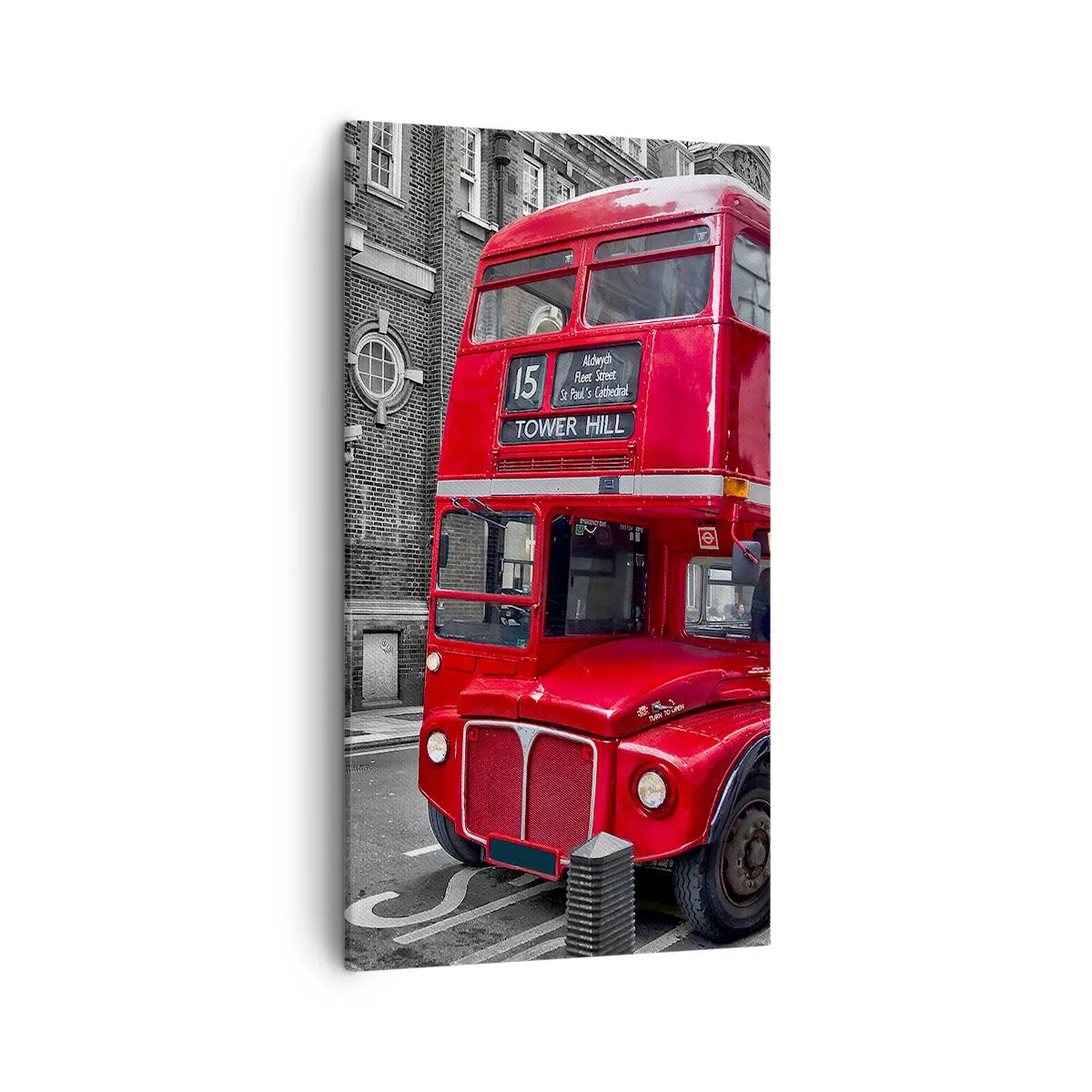 Cuadro sobre lienzo - Impresión de Imagen - El mismo de siempre - 45x80 cm