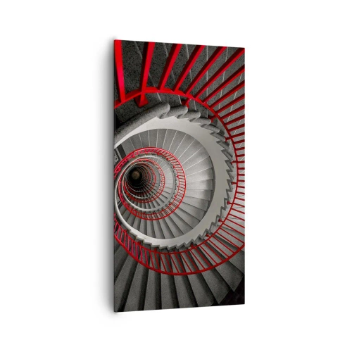 Cuadro sobre lienzo - Impresión de Imagen - Juegos arquitectónicos - 65x120 cm