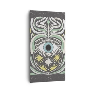 Cuadro sobre lienzo - Impresión de Imagen - Rituales tribales - 55x100 cm