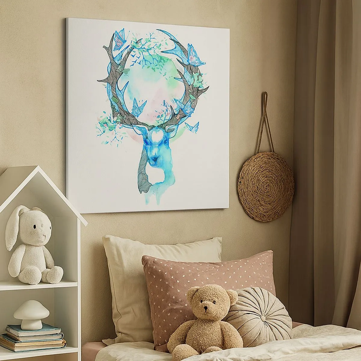 Cuadro sobre lienzo - Impresión de Imagen - La fuerza y la dulzura de la naturaleza - 30x30 cm