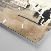 Esfera sin numeración, con rayas