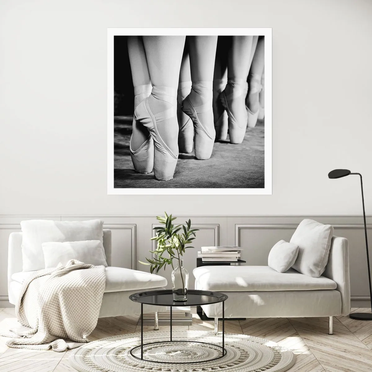 Póster - En conjunto y al unísono - 30x30 cm