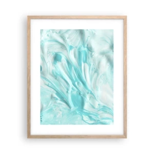 Póster en marco roble claro - Juntos para siempre - 40x50 cm