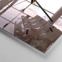 Esfera sin numeración, con rayas