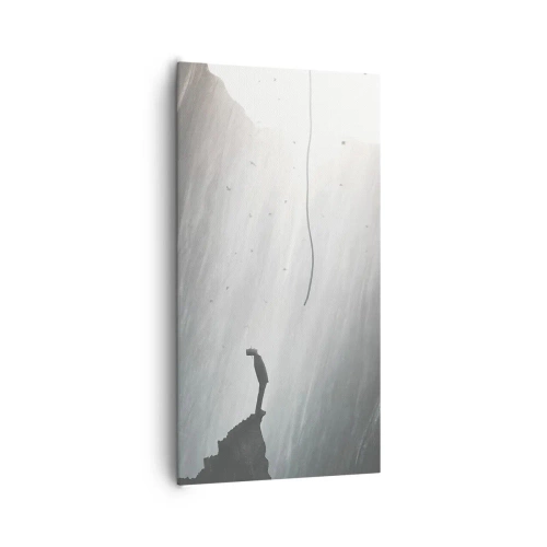 Cuadro sobre lienzo - Impresión de Imagen - Siempre hay una salida - 65x120 cm