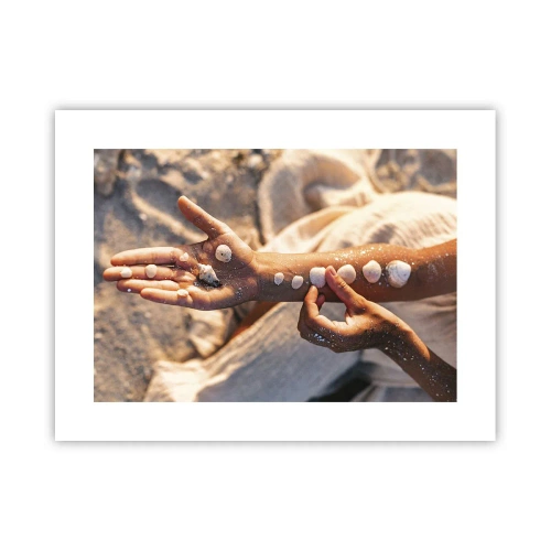 Póster - La belleza al alcance de la mano - 40x30 cm