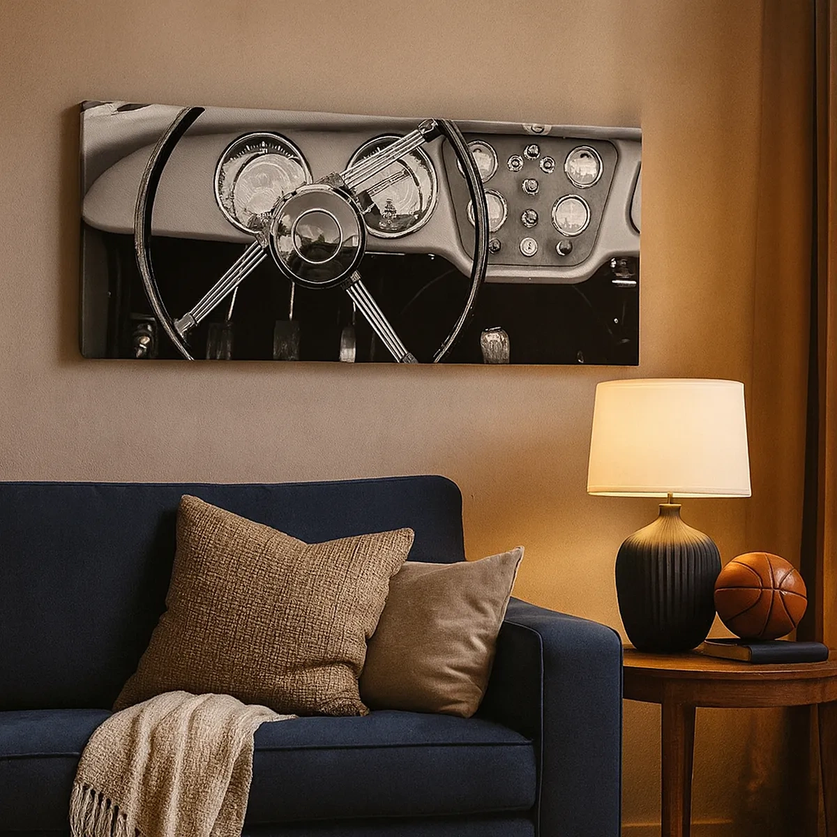 Cuadro sobre lienzo - Impresión de Imagen - El sueño de un coleccionista - 30x30 cm