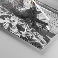 Esfera sin numeración, con rayas