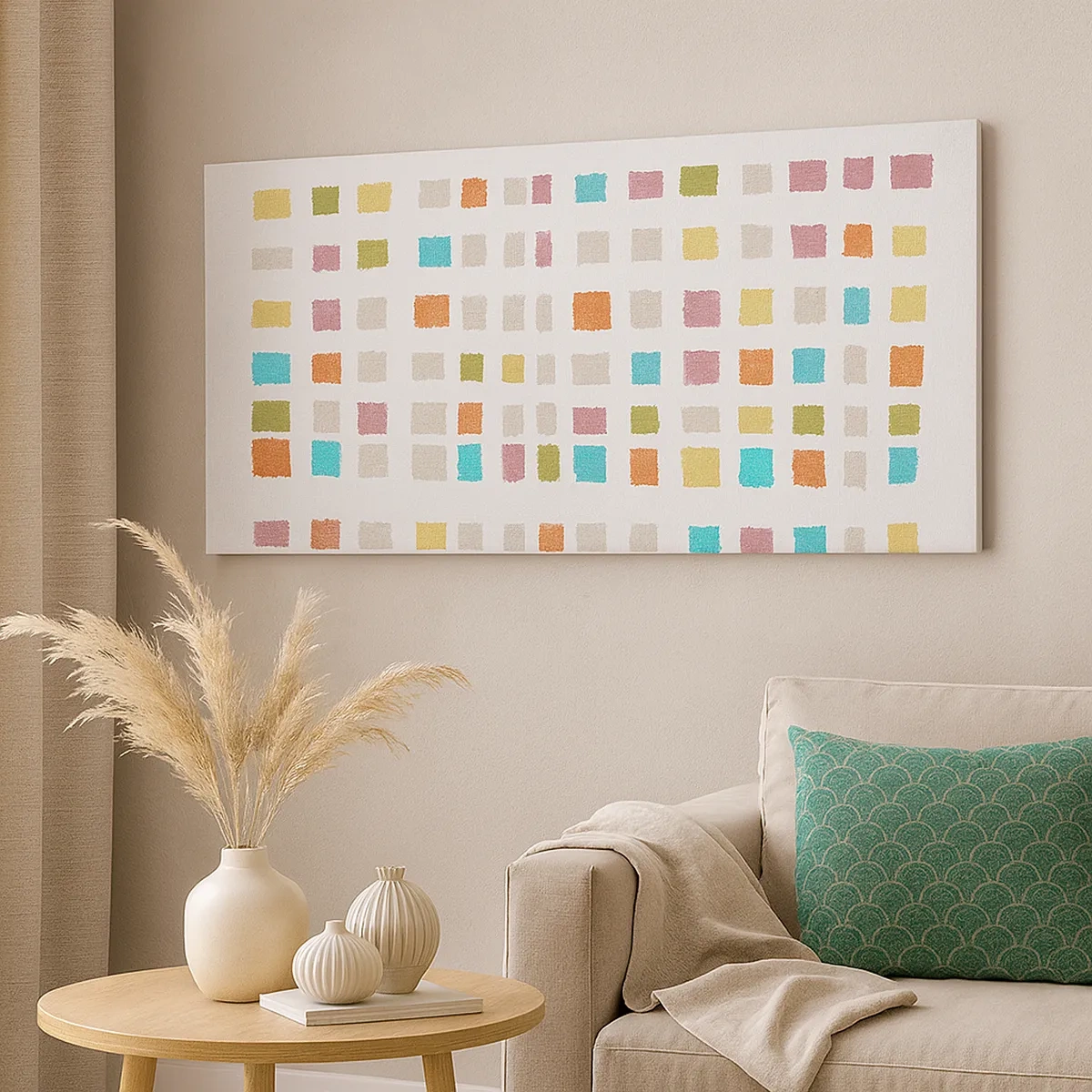 Cuadro sobre lienzo - Impresión de Imagen - Juego desconocido - 30x30 cm