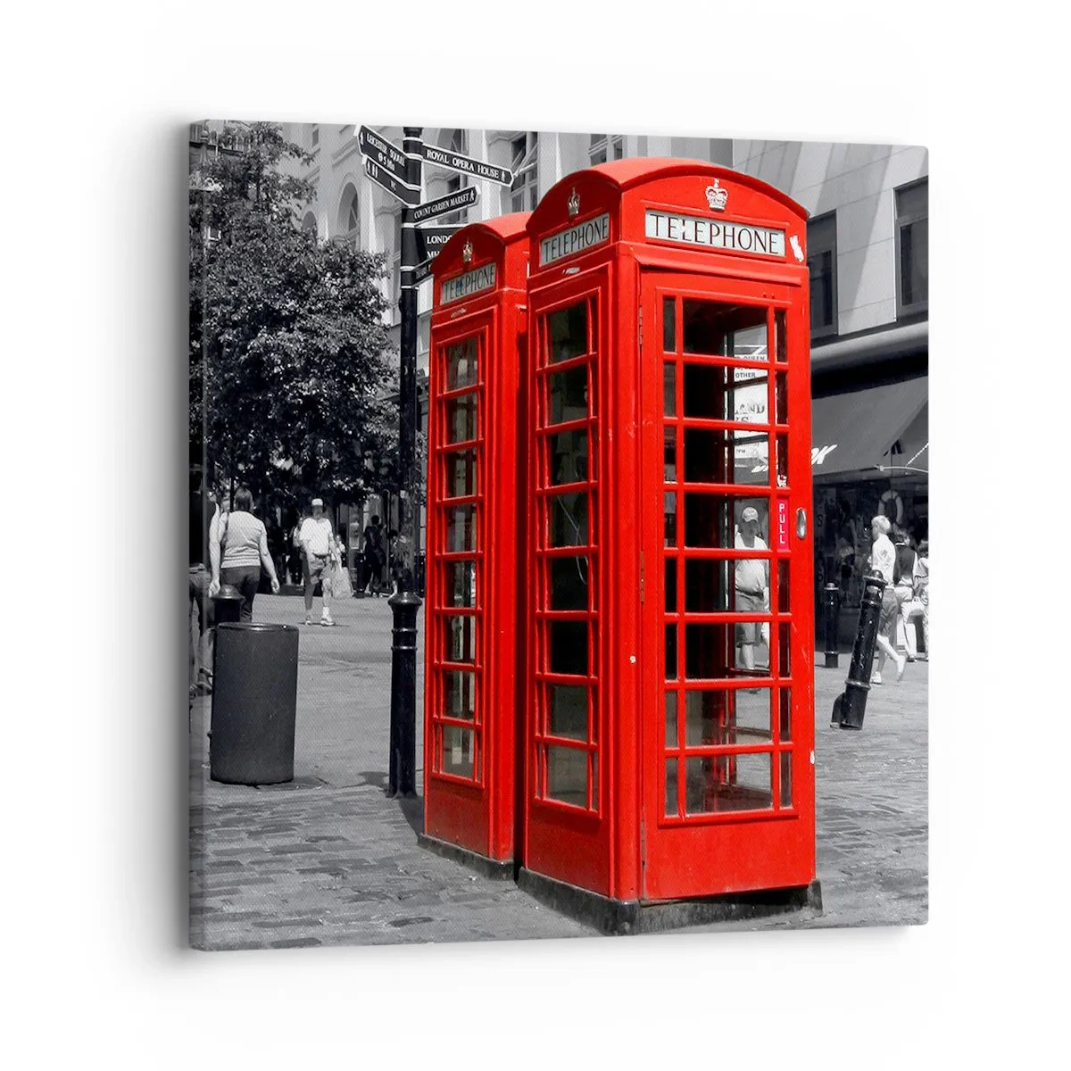 Cuadro sobre lienzo - Impresión de Imagen - , - 30x30 cm