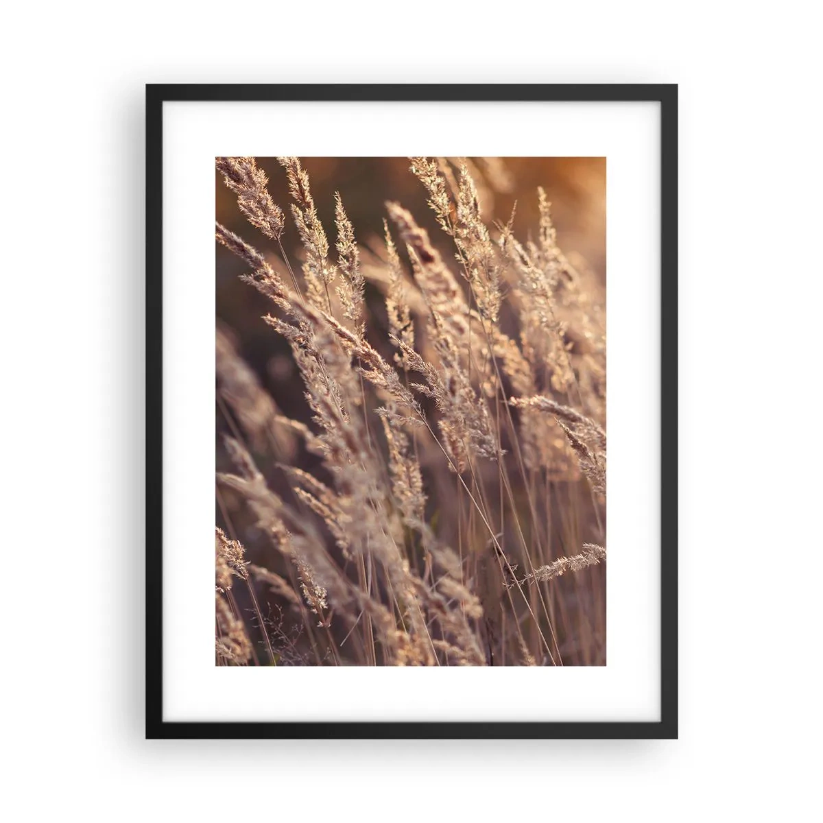 Póster en marco negro - Listos para dar la bienvenida al otoño - 40x50 cm