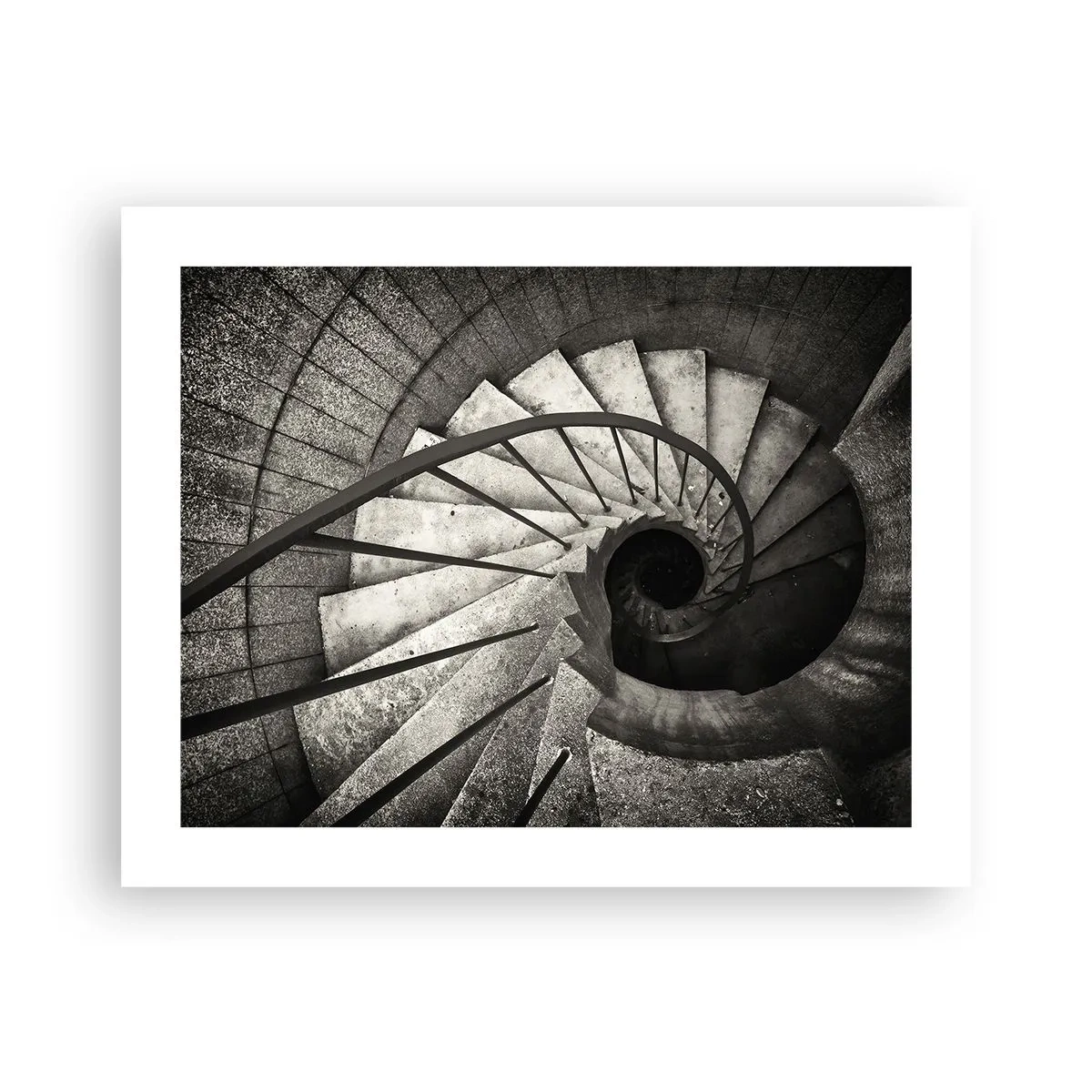 Póster - Escaleras arriba, escaleras abajo - 50x40 cm