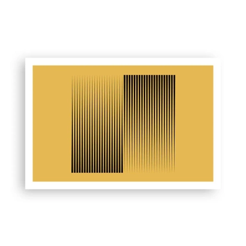 Póster - Cuadrado de opuestos - 91x61 cm