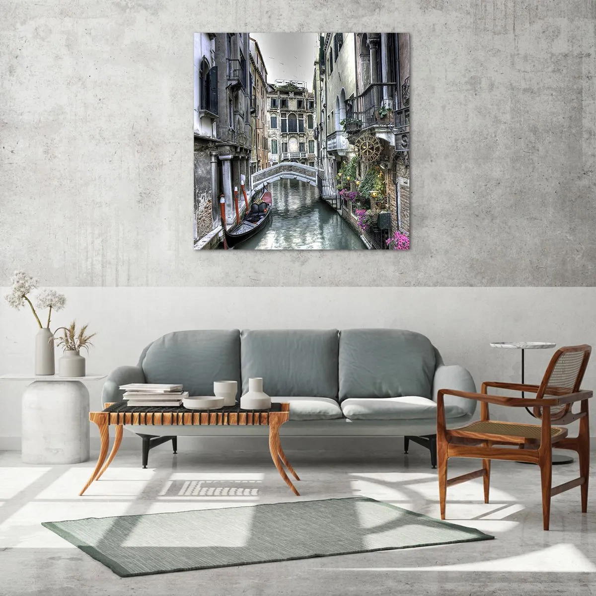 Cuadro sobre vidrio - Impresiones sobre Vidrio - Durante siglos, un sueño - 30x30 cm