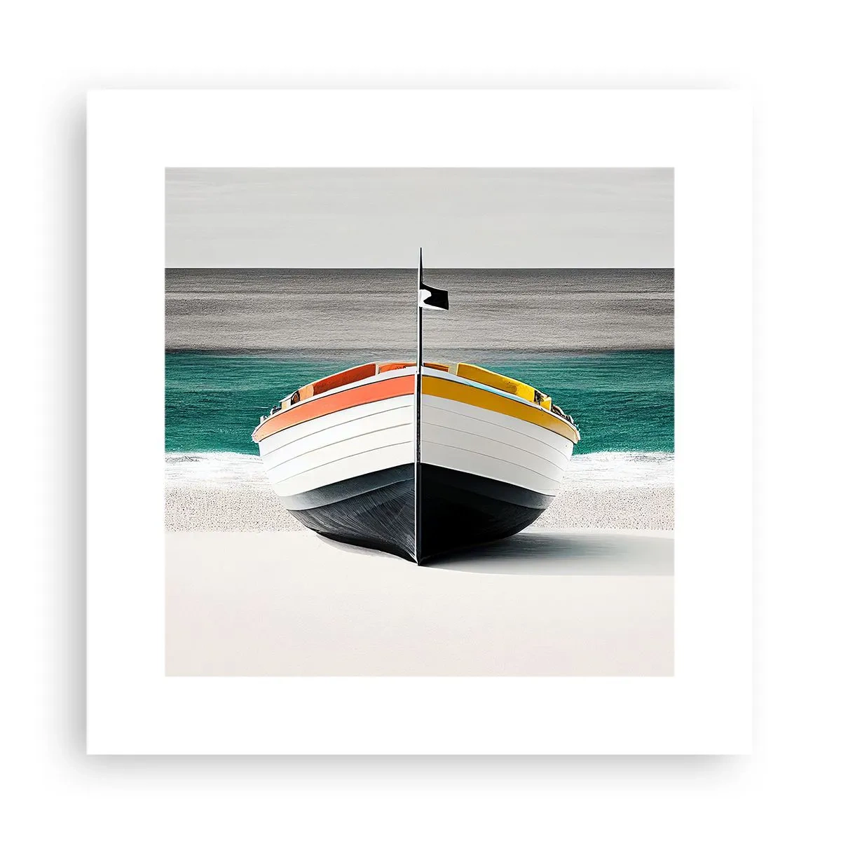 Póster - En su lugar exacto - 30x30 cm