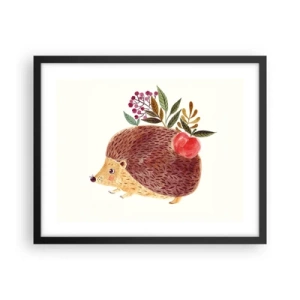 Póster en marco negro - Y ya te gusto - 50x40 cm