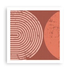 Póster - Estrecha relación - 60x60 cm