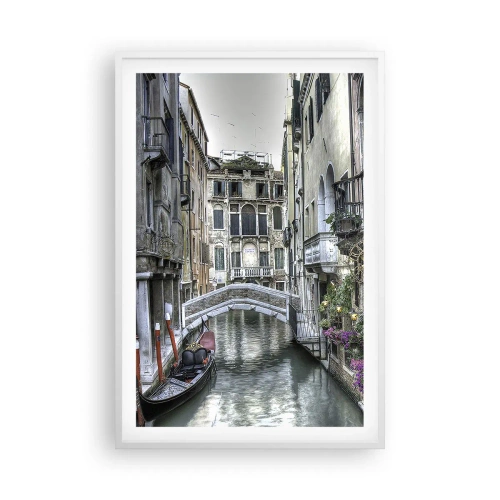 Póster en marco blanco - Durante siglos, un sueño - 61x91 cm