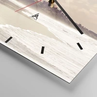 Esfera sin numeración, con rayas