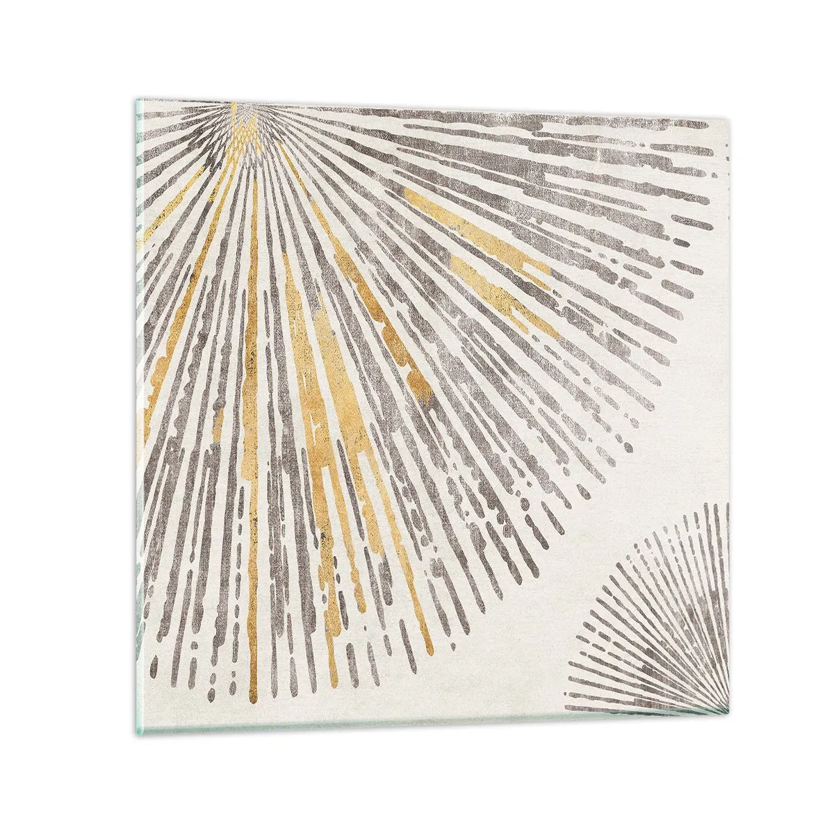 Cuadro sobre vidrio - Impresiones sobre Vidrio - Belleza lineal - 30x30 cm