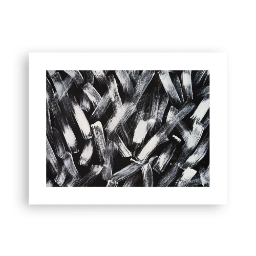 Póster - Abstracción en el espíritu industrial - 40x30 cm