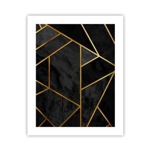 Póster - Oscuridad y brillo - 40x50 cm