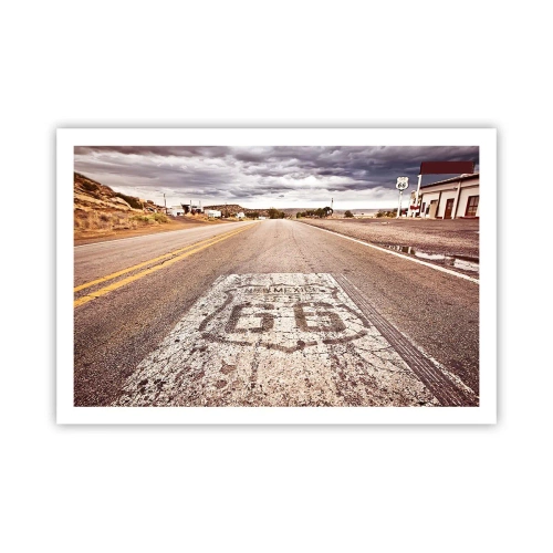 Póster - Mother Road: una leyenda americana - 91x61 cm