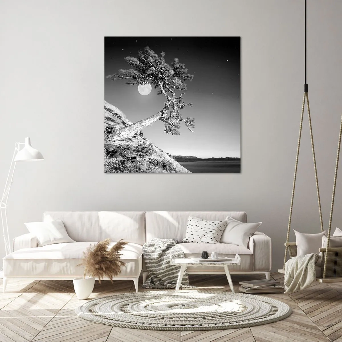 Cuadro sobre lienzo - Impresión de Imagen - Un guerrero victorioso - 60x60 cm