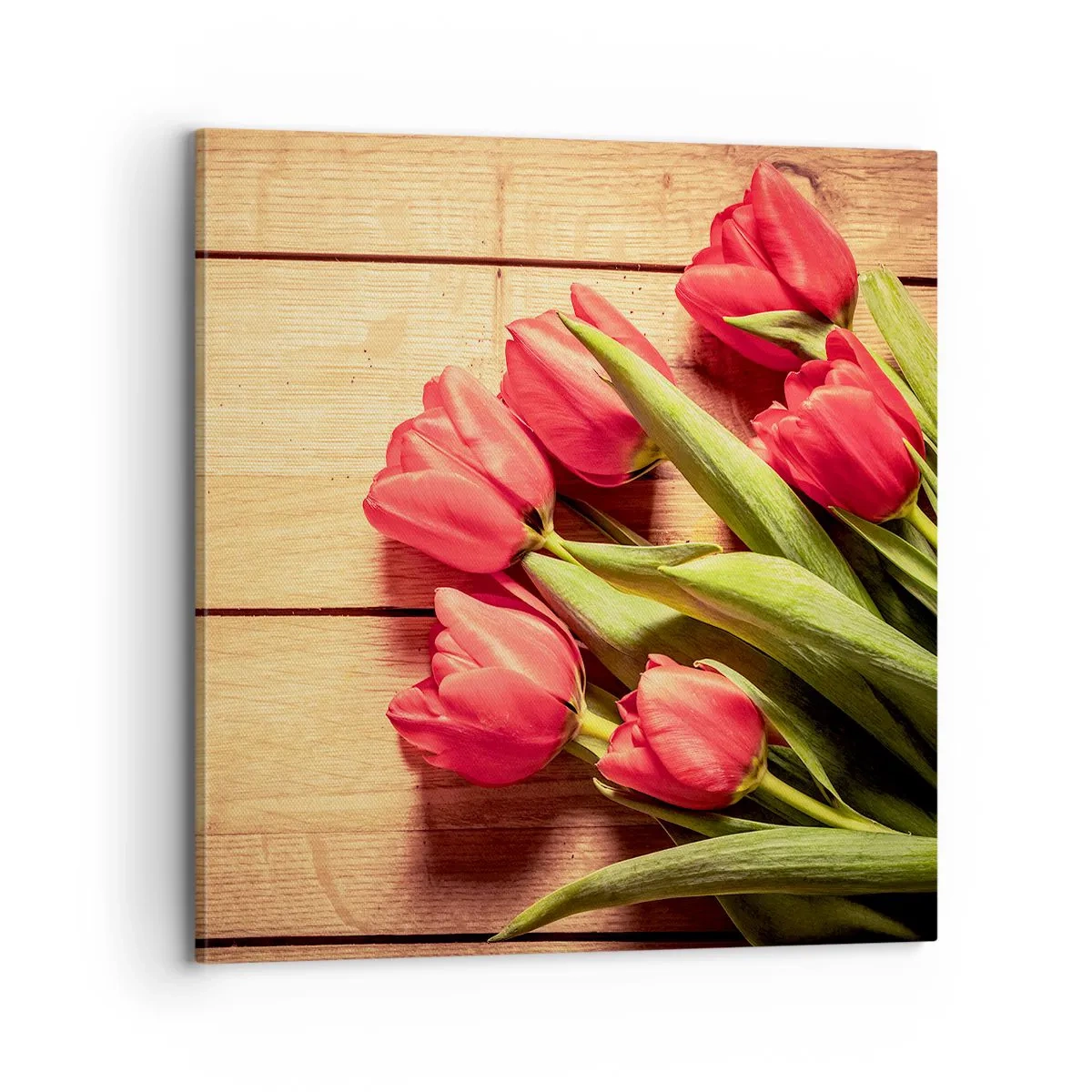 Cuadro sobre lienzo - Impresión de Imagen - Una confesión primaveral - 70x70 cm