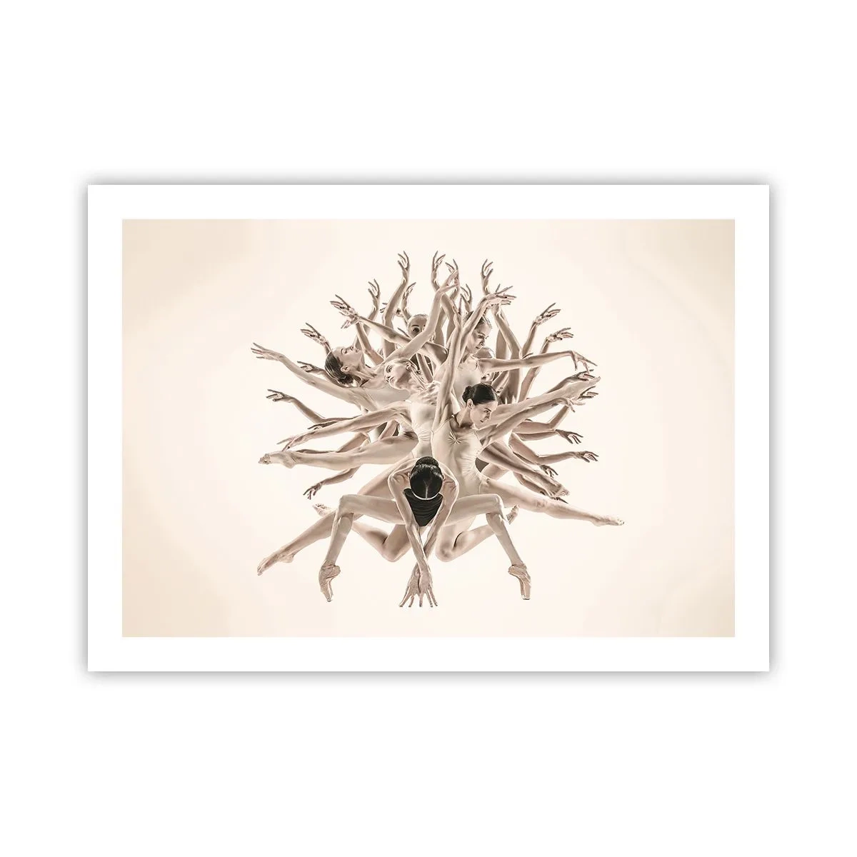 Póster - Floreciendo en la danza - 70x50 cm
