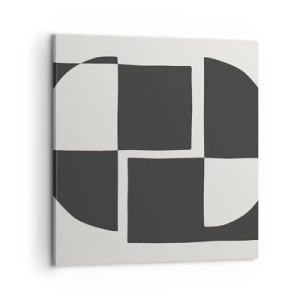 Cuadro sobre lienzo - Impresión de Imagen - Antítesis - síntesis - 60x60 cm