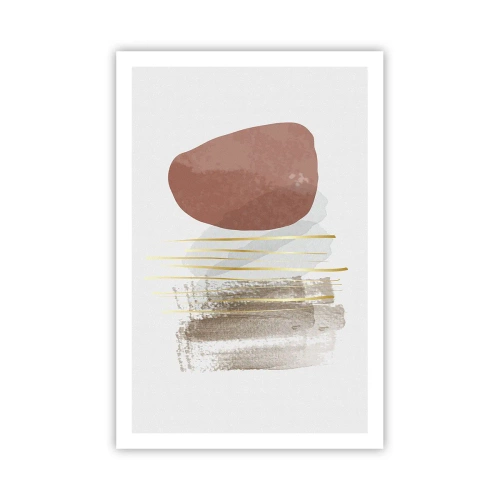 Póster - Una columnata abstracta - 61x91 cm