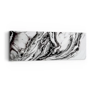 Cuadro sobre lienzo - Impresión de Imagen - Al principio existía el caos - 90x30 cm