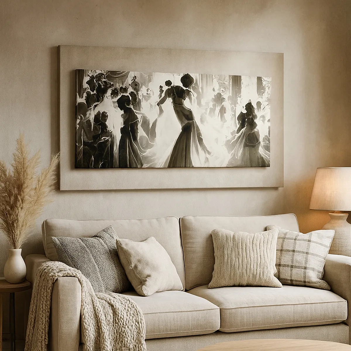 Cuadro sobre lienzo - Impresión de Imagen - Gran mascarada - 30x30 cm