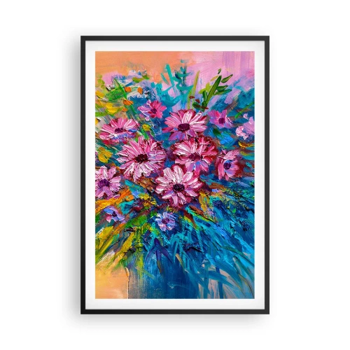 Póster en marco negro - La energía de la vida - 61x91 cm