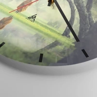 Esfera sin numeración, con rayas