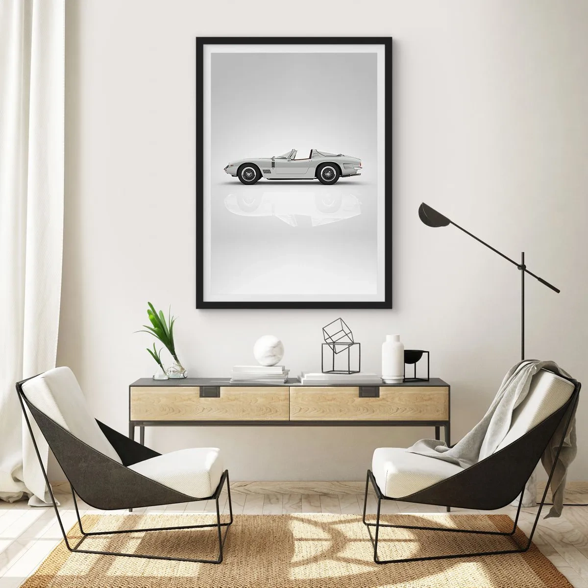 Póster en marco negro - Una promesa de diversión - 61x91 cm