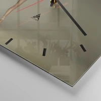 Esfera sin numeración, con rayas