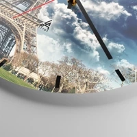 Esfera sin numeración, con rayas