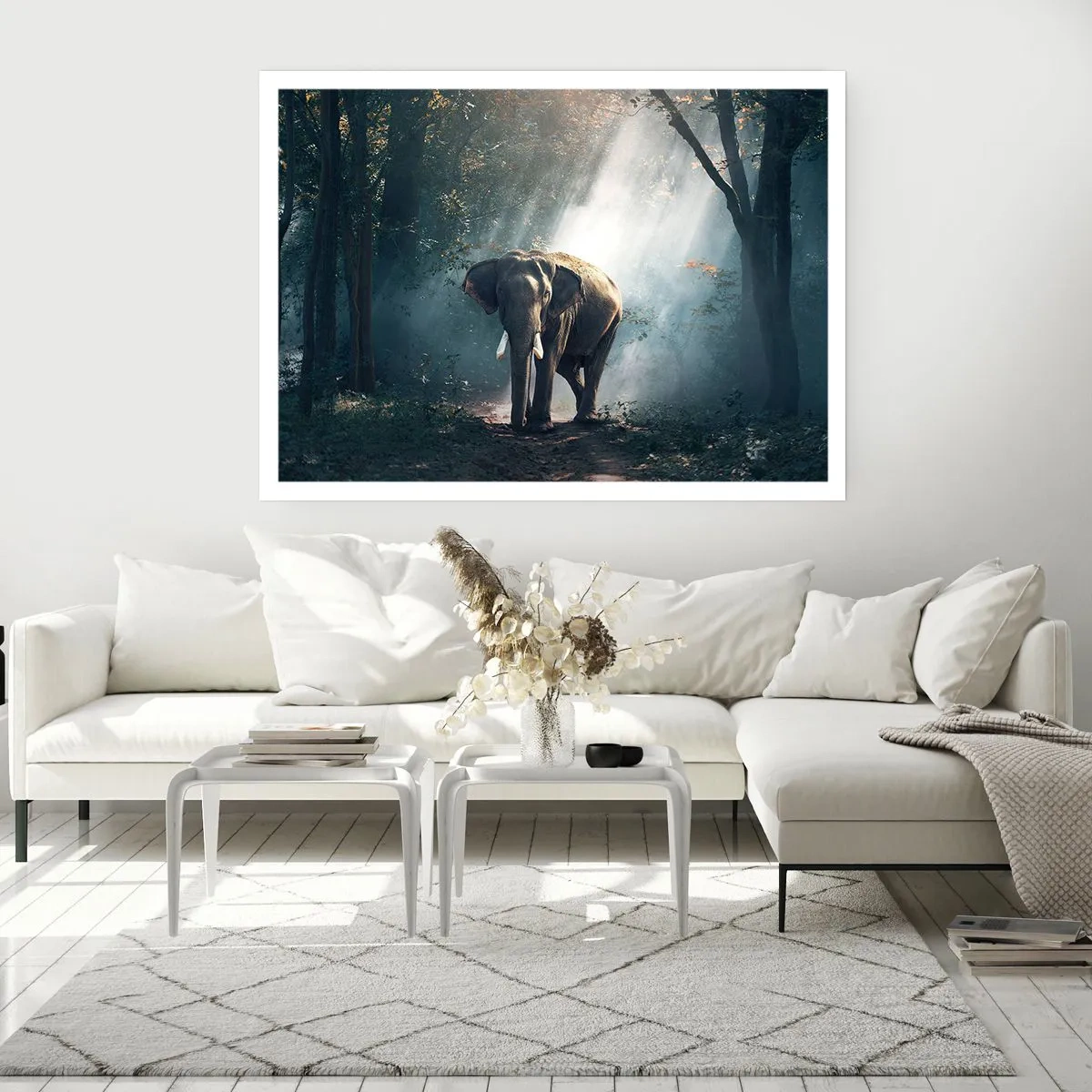 Póster - Un paseo tranquilo - 70x50 cm