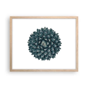 Póster en marco roble claro - Estrella del desierto - 50x40 cm