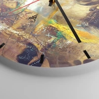 Esfera sin numeración, con rayas