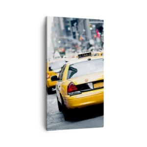 Cuadro sobre lienzo - Impresión de Imagen - Solo en esta ciudad - 45x80 cm