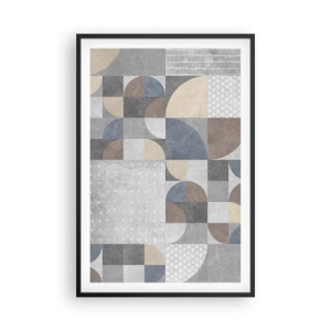 Póster en marco negro - Fantasía cerámica - 61x91 cm