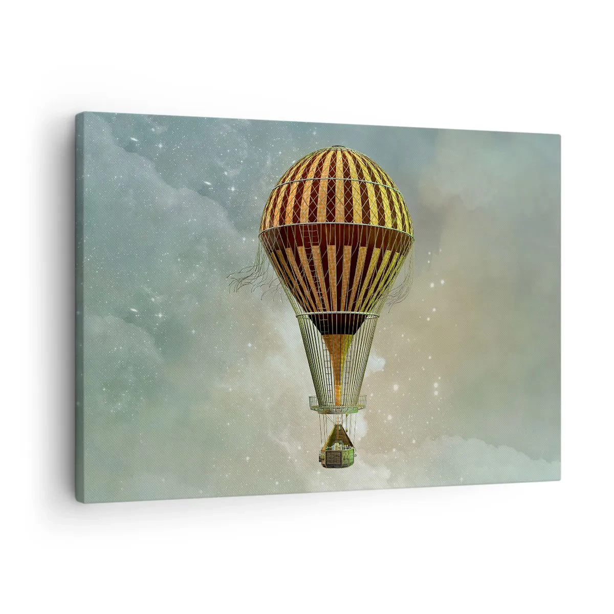 Cuadro sobre lienzo - Impresión de Imagen - Vuelos pioneros - 70x50 cm