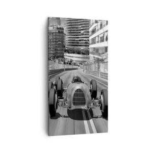 Cuadro sobre lienzo - Impresión de Imagen - Érase una vez en Montecarlo - 45x80 cm