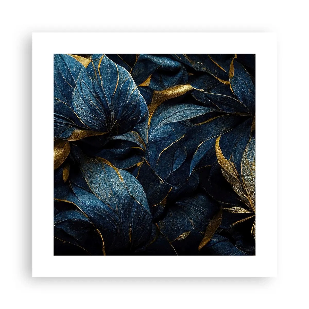 Póster - Forradas de oro - 40x40 cm