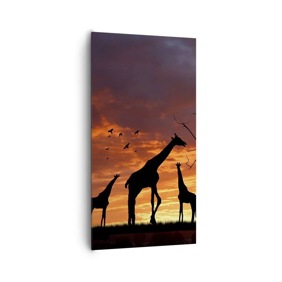 Cuadro sobre lienzo - Impresión de Imagen - Una pequeña cena con tus seres queridos - 65x120 cm