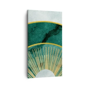 Cuadro sobre lienzo - Impresión de Imagen - Un sistema solar diferente - 45x80 cm